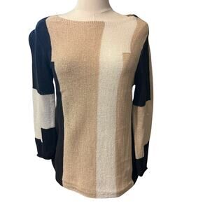 Habitat Clothes to Live in Women's SZ S Artistic Sweater Blouse Shirt Boho Chic
